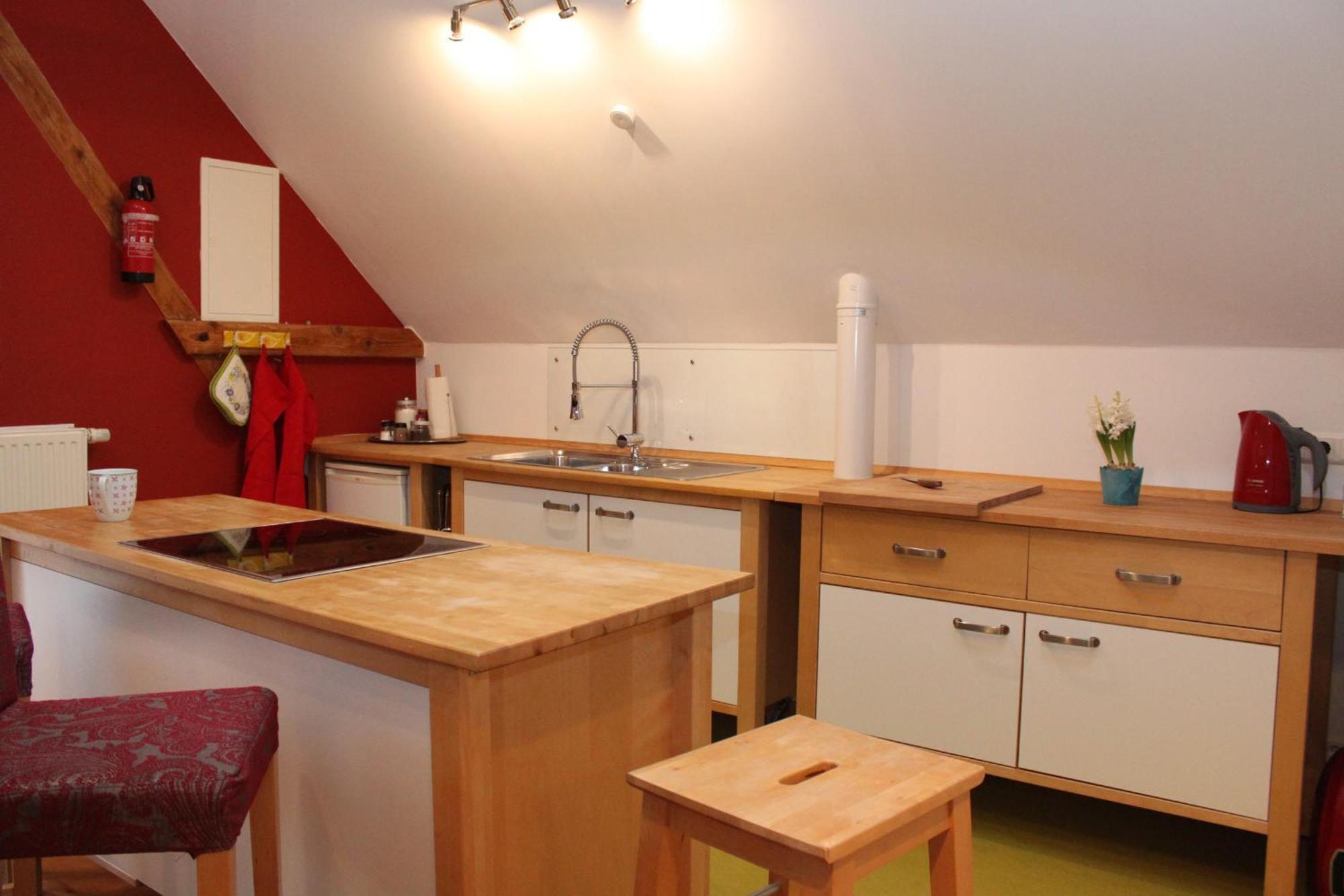 Ferienwohnung Auf Der Ruebenburg Barnsen Exterior photo